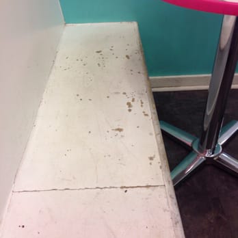 Sweet Frog - This is just gross. C'mon now! The seats are actually sticky, yuck. - Ice Cream & Frozen Yogurt Near Me - Chesterfield, Virginia Sweet Frog - This is just gross. C'mon now! The seats are actually sticky, yuck. - Ice Cream & Frozen Yogurt Near Me - Chesterfield, Virginia