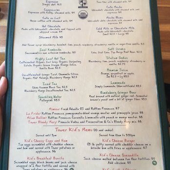 Tower Cafe - Menu Part 7 (7/4/17) - Breakfast & Brunch Near Me - Sacramento, California Tower Cafe - Menu Part 7 (7/4/17) - Breakfast & Brunch Near Me - Sacramento, California