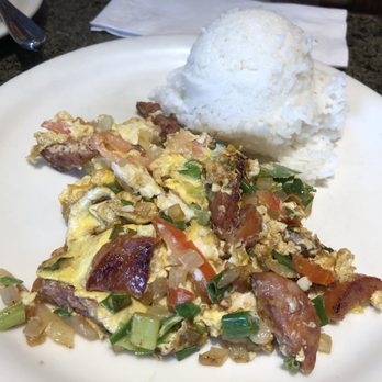 Liliha Bakery - Country style omelette with Portuguese sausage - Bakeries Near Me - Honolulu, Hawaii Liliha Bakery - Country style omelette with Portuguese sausage - Bakeries Near Me - Honolulu, Hawaii