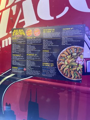 Menu photo 1 Big Rig Tacos Melrose Park, IL
