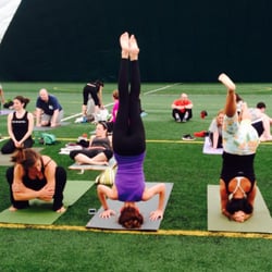 The Stretch Yoga - The Stretch and The Mt. Vernon Animal shelter fund raiser at The Sports Underdome in Mt. Vernon