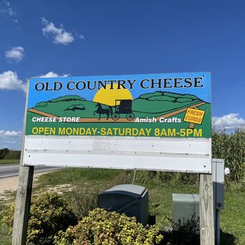 Old Country Cheese - Grocery Sign - Cheese Shops Near Me - Cashton, Wisconsin Old Country Cheese - Grocery Sign - Cheese Shops Near Me - Cashton, Wisconsin