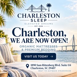 Charleston, we are open!