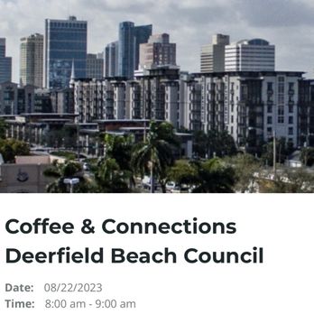 Wyndham Deerfield Beach Resort - Coffee & Connections - Hotels Near Me - Deerfield Beach, Florida