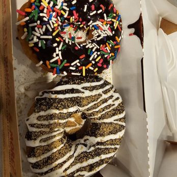 Duck Donuts - Choco rainbow sprinkles both my kids fav and smores is my fav - Donuts Near Me - Rancho Cucamonga, California Duck Donuts - Choco rainbow sprinkles both my kids fav and smores is my fav - Donuts Near Me - Rancho Cucamonga, California