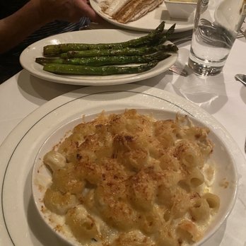 Max Fish - Side of asparagus and side of truffle Mac n cheese - Seafood Near Me - Glastonbury, Connecticut Max Fish - Side of asparagus and side of truffle Mac n cheese - Seafood Near Me - Glastonbury, Connecticut