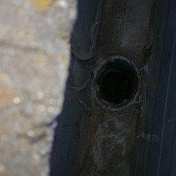 Proactive Cleaning - Unclogged downspout!