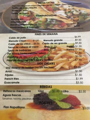 Menu photo 4 Tortas Y Tacos Dallas, TX Menu photo 4 Tortas Y Tacos Dallas, TX