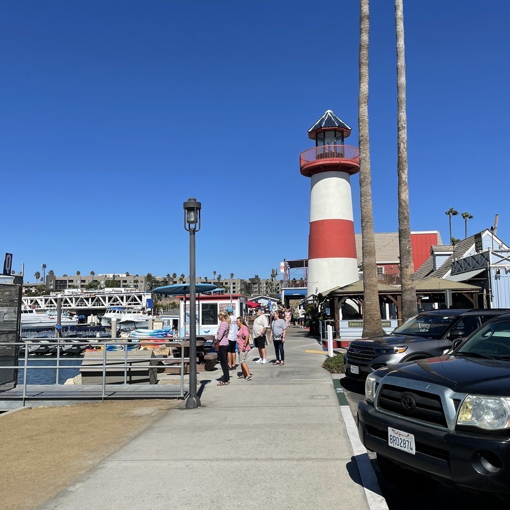 Harbor Fish & Chips - View of the harbor near the restaurant - Fish & Chips Near Me - Oceanside, California