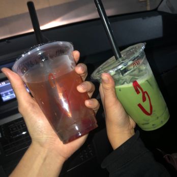 3 Blossoms Cafe - Strawberry Lychee / Blueberry Matcha - Bubble Tea Near Me - Westminster, California 3 Blossoms Cafe - Strawberry Lychee / Blueberry Matcha - Bubble Tea Near Me - Westminster, California