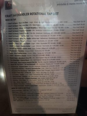 Menu photo 7 Craft 64 - Chandler Chandler, AZ Menu photo 7 Craft 64 - Chandler Chandler, AZ