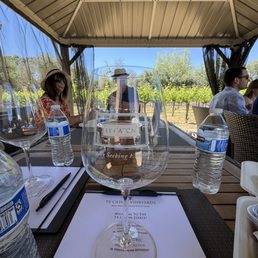 Tasting and lunch in the pavilion. Tasting and lunch in the pavilion.