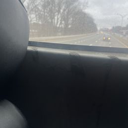 Back of bus where I'm sitting