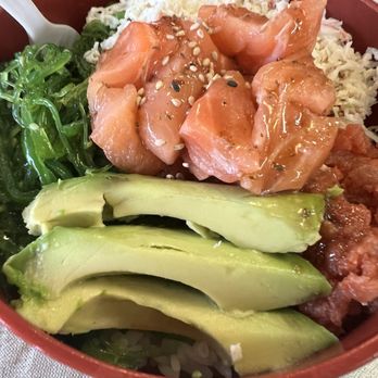 Kyoto Kafe - Salmon poke bowl - Sushi Bars Near Me - Oakhurst, California