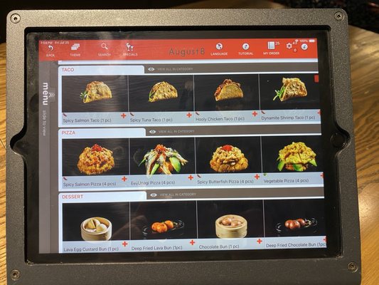 Menu photo 5 August 8 Scarborough, ON Menu photo 5 August 8 Scarborough, ON