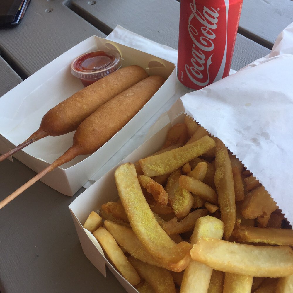 Point Break Fish n Chips - Pluto pups and large chips - Fish & Chips Near Me - Kirra, QLD