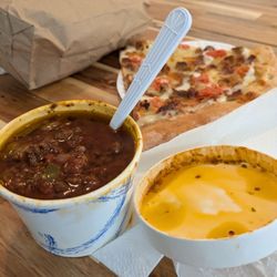 The Brookline Spa Three Squares - Small chili $10