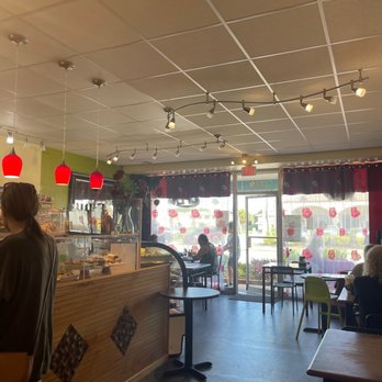 Around the World Cafe Bakery - Inside main dining area - Cafes Near Me - Indialantic, Florida