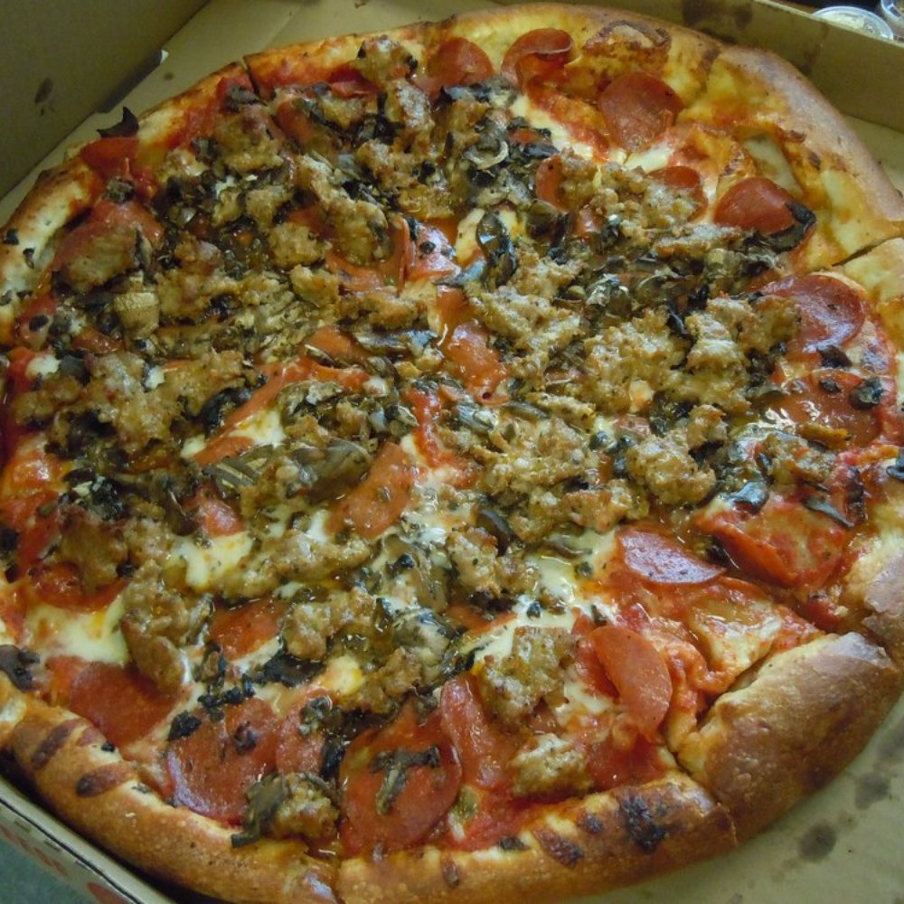 The Post Pizza - Sausage, Pepporoni, Mushroom - Pizza Near Me - El Monte, California The Post Pizza - Sausage, Pepporoni, Mushroom - Pizza Near Me - El Monte, California
