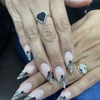 Millennium Nails & Spa - Halloween full set - Nail Salons Near Me - Riverside, California