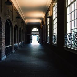 UvA Oudemanhuispoort - Dark times. Bright Future. I can already see the light at the end of the tunnel.
