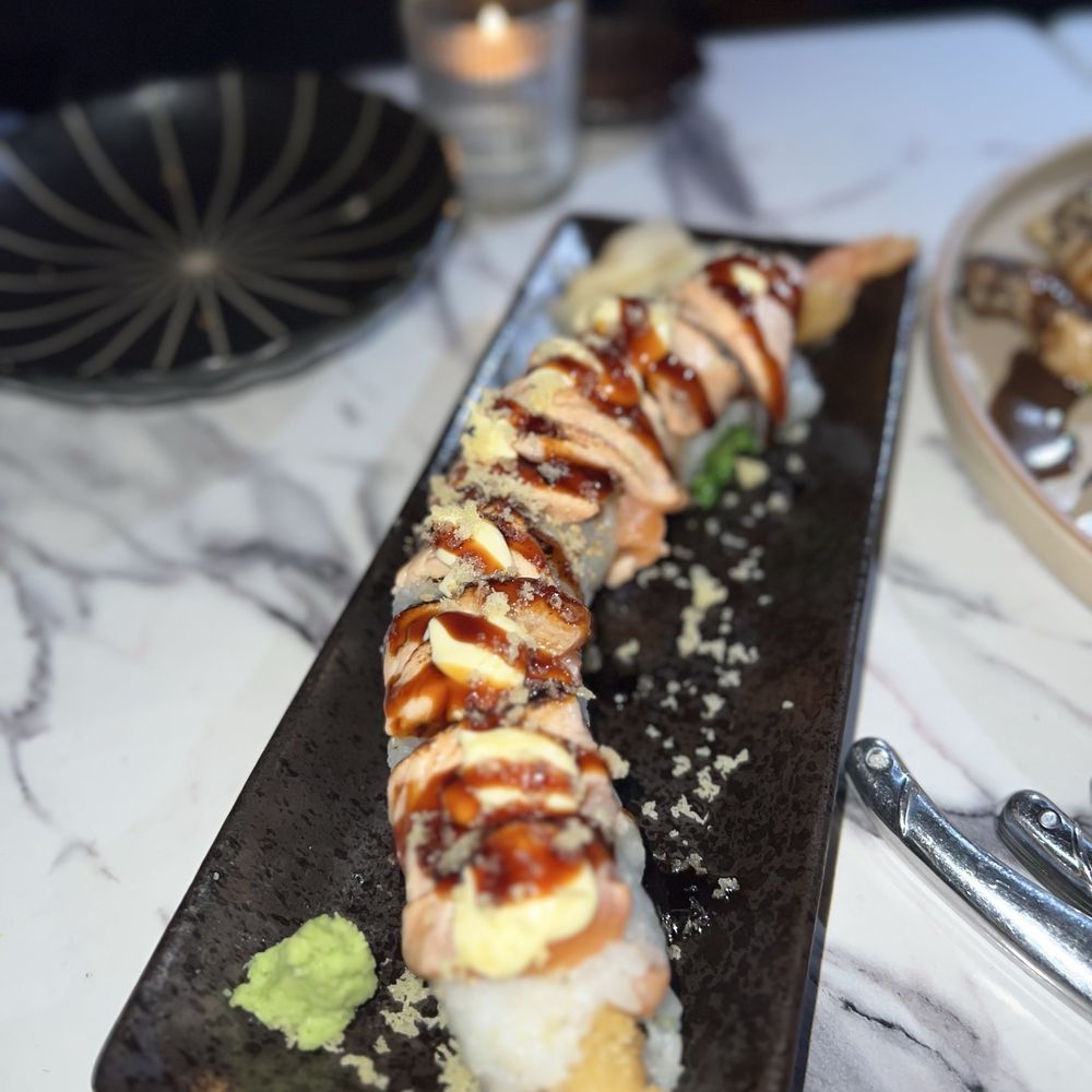 Trad Room - Spicy Shrimp Tempura Roll - Japanese Near Me - Brooklyn, New York Trad Room - Spicy Shrimp Tempura Roll - Japanese Near Me - Brooklyn, New York