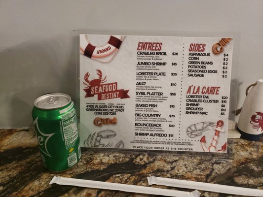 Menu photo 4 Seafood Destiny Greensboro, NC Menu photo 4 Seafood Destiny Greensboro, NC