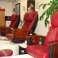 Legend Nails - Pedicure massage chairs.
