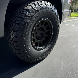 Complete Autocare & Tire - New tires! They offered a similar model that would of saved money. I appreciate them offering that but we decided to go with this tire.