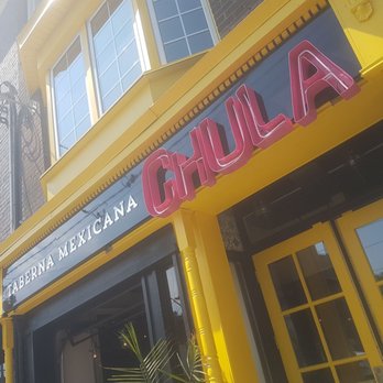 Chula Taberna Mexicana - The door! Bright vibrant and inviting! - Mexican Near Me - Toronto, Ontario