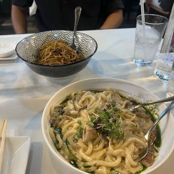 Umi - Miso Mushroom Udon & Yakisoba Noodles with Pork Belly - Japanese Near Me - Winter Park, Florida Umi - Miso Mushroom Udon & Yakisoba Noodles with Pork Belly - Japanese Near Me - Winter Park, Florida