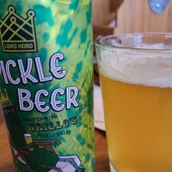 Lord Hobo Brewing Co - Lord Hobo's Pickle Beer. It's been a long time since I got to have a pickle beer again!