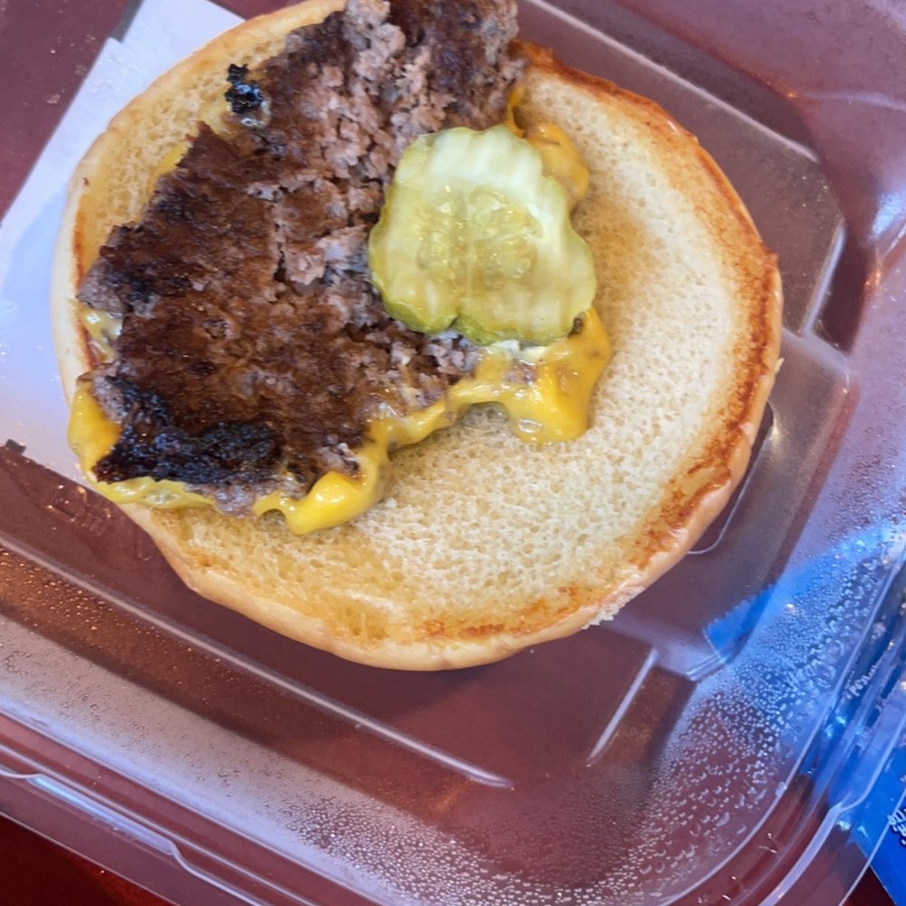 This was my kids burger patty  that came on the burger