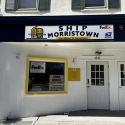 Ship Morristown - Our store front next to 
The Grand Cafe.