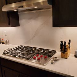 Golden Grove Countertops - Silestone - Calacatta Gold (job in Folsom)