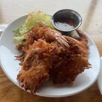 Moonraker Restaurant - Jumbo Coconut Prawns - New American Near Me - Pacifica, California Moonraker Restaurant - Jumbo Coconut Prawns - New American Near Me - Pacifica, California