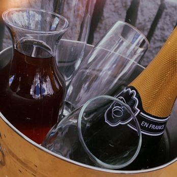 Fratelli Cafe - Bottle of champagne for Pomegranate Mimosa - Coffee & Tea Near Me - Los Angeles, California Fratelli Cafe - Bottle of champagne for Pomegranate Mimosa - Coffee & Tea Near Me - Los Angeles, California