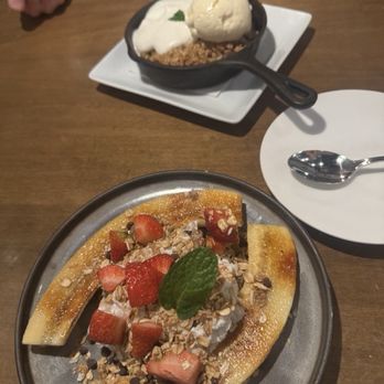 Twisted Fern - Apple Crisp & Coconut Banana Tapioca - New American Near Me - Park City, Utah