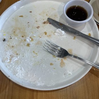 French Toast Cafe - Empty plate. - Breakfast & Brunch Near Me - Mesa, Arizona