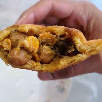 The Tasty Empanada - Madras curry chickpeas empanada - Caterers Near Me The Tasty Empanada - Madras curry chickpeas empanada - Caterers Near Me