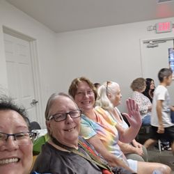 Cordes Lakes Public Library - Ladies at wildman Phil