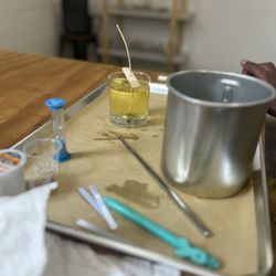 Ksm Candle - Settling the wick!