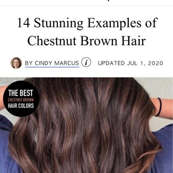 Hair Bank - Hi J: it's Minhly, as mentioned, this is my first choice chestnut brown bronze - Hair Salons Near Me - Toronto, Ontario Hair Bank - Hi J: it's Minhly, as mentioned, this is my first choice chestnut brown bronze - Hair Salons Near Me - Toronto, Ontario