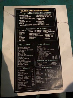 Menu photo 4 Black Dog Tijuana, BCN