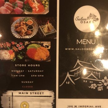 Saloon Osaka - Sushi Bars Near Me - El Segundo, California