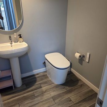 Jackson Handyman Service - Woodbridge smart bidet toilet installation (after). - Handyman Near Me - Lake Forest, California