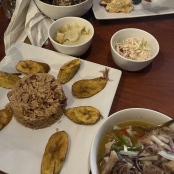 The Island Taste - Oxtails plantains jerk chicken and rice - Caribbean Near Me - Aiken, South Carolina The Island Taste - Oxtails plantains jerk chicken and rice - Caribbean Near Me - Aiken, South Carolina