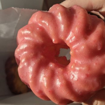 Miss Doughnut’s - Strawberry cruller - Donuts Near Me - Ontario, California Miss Doughnut’s - Strawberry cruller - Donuts Near Me - Ontario, California