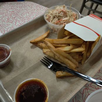 Flip The Bird - Fries and slaw - Chicken Shop Near Me - Woburn, Massachusetts