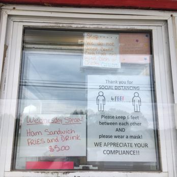 Shirley's Twin Kiss - a sign in a window - Hot Dogs Near Me - Hadley, Pennsylvania Shirley's Twin Kiss - a sign in a window - Hot Dogs Near Me - Hadley, Pennsylvania